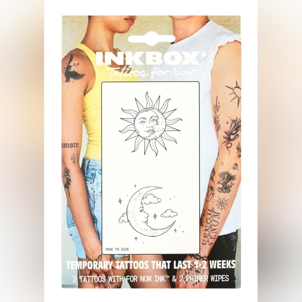 INKBOX Tattoos For Now - Sun And Moon